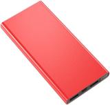 RR gadzet 10000 mAh 10 W Slim Pocket Size Power Bank (Red, Lithium Polymer, Power Delivery 2.0, Fast Charging for Mobile, Tablet, Trimmer, Speaker, Smartwatch)