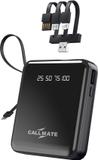 Callmate 10000 mAh 12 W Power Bank (Black, Lithium Polymer, Fast Charging for Mobile)