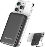 Ambrane 10000 mAh 22.5 W Wireless With MagSafe Power Bank (Black, Lithium Polymer, Power Delivery 3.0, Quick Charge 3.0 for Earbuds, Laptop, Mobile, Smartwatch, Tablet, Trimmer)
