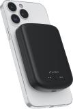 URBN 10000 mAh 15 W Wired & Wireless With MagSafe Pocket Size Power Bank (Black, Lithium Polymer, Fast Charging for Mobile)