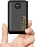 Boult 20000 mAh 22.5 W Power Bank (Pure Black, Lithium Polymer, Fast Charging for Earbuds, Mobile, Smartwatch, Speaker, Tablet, Trimmer)