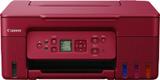 Canon PIXMA MegaTank G3770 Red Multi-function WiFi Color Ink Tank Printer (4 Ink Bottles Included)