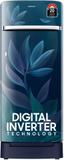 Samsung 215 L Direct Cool Single Door 5 Star Refrigerator  with Digital Inverter Paradise Bloom Blue, RR23D2H359U/HL