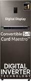 Samsung 355 L Frost Free Double Door 2 Star Convertible Refrigerator  with Curd Maestro, Convertible 5-in-1, Digital Inverter and Display Luxe Brown, RT39C5C32DX/HL