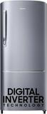 Samsung 223 L Direct Cool Single Door 3 Star Refrigerator  with Digital Inverter Elegant Inox, RR24C2723S8/NL