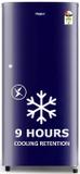Whirlpool 184 L Direct Cool Single Door 2 Star Refrigerator Solid Blue / Blue, 205 WDE CLS 2S SAPPHIRE BLUE-Z