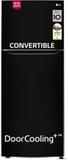 LG 446 L Frost Free Double Door 1 Star Convertible Refrigerator  with with Smart Inverter Compressor, Door Cooling+ and Express Freeze Ebony Sheen, GL-T502CESR