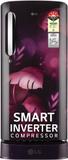 LG 185 L Direct Cool Single Door 5 Star Refrigerator with Base Drawer  with with Smart Inverter Compressor, Moist 'N' Fresh Purple ILAN, GL-D201APIU.BPIZEBN