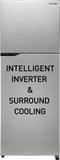 Panasonic 308 L Frost Free Double Door 3 Star Refrigerator  with 6-Stage Smart Inverter Jumbo Vegetable Basket Shiny Silver, NR-TG351CUSN