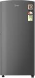 Midea 187 L Direct Cool Single Door 2 Star Refrigerator SOLID GREY, MRD187I2XPAG