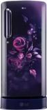 LG 185 L Direct Cool Single Door 3 Star Refrigerator Blue Euphoria, GL-D201ABED