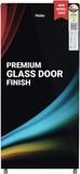 Haier 190 L Direct Cool Single Door 4 Star Refrigerator Prism Glass, HED-204DG-P