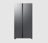 Samsung 643 L Frost Free Side by Side 2 Star Convertible Refrigerator Refined Inox, RS76CG80X0S9HL/2024