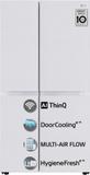 LG 655 L Frost Free Side by Side Refrigerator  with Smart Inverter Compressor, AI ThinQ (Wi-Fi), Door Cooling+ & Hygiene Fresh+ Linnen White, GL-B257DLWX