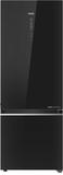 Haier 445 L Frost Free Double Door Bottom Mount 2 Star Refrigerator Black Glass, HRB-4952CKG-P