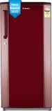 CANDY 165 L Direct Cool Single Door 1 Star Refrigerator  with Stabilizer free Operation Burgundy Red, CSD1761RM