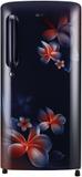 LG 185 L Direct Cool Single Door 3 Star Refrigerator  with Moist 'N' Fresh Blue Plumeria, GL-B201ABPD