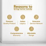 CANDY 175 L Direct Cool Single Door 2 Star Refrigerator  with Toughed glass Shelves ,Stabilizer Free Operation Burgundy Red, CSD1862RM