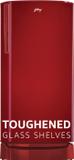 Godrej 180 L Direct Cool Single Door 2 Star Refrigerator  with Jumbo Vegetable Tray and Toughened Glass Shelves Maroon, RD Eriopls 205B THF WN RD