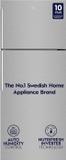 Electrolux 431 L Frost Free Double Door Top Mount 1 Star Refrigerator  with Inverter Top Freezer UltimateTaste 500 Glossy White Steel, ETB4600C-A