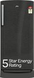 Godrej 207 L Direct Cool Single Door 5 Star Refrigerator with Base Drawer  with Turbo Cooling And Advanced Inverter Technology Fossil Steel, RD EMARVEL 230E TDI FS ST