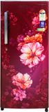 Lloyd 188 L Direct Cool Single Door 3 Star Refrigerator Cherry Blossom Maroon, GLDC203ST2JC
