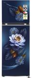 LG 272 L Frost Free Double Door 2 Star Convertible Refrigerator  with Smart Inverter Compressor and Multi Air Flow Blue Waterlily, GL-S312SBWY