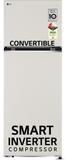 LG 272 L Frost Free Double Door 2 Star Convertible Refrigerator  with Smart Inverter Compressor & Multi Air Flow Natural Beige, GL-S312SNBY