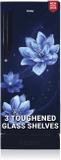 Haier 190 L Direct Cool Single Door 4 Star Refrigerator with Base Drawer  with Large Storage Space1 Hour Icing Technology MARINE PEONY, HED-204MFB-P