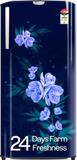 Godrej 180 L Direct Cool Single Door 4 Star Refrigerator  with Large Vegetable Tray And 2.25 L Bottle Space Maple Blue, RD EDGENEO 207D THF MP BL