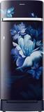 Samsung 215 L Direct Cool Single Door 5 Star Refrigerator Midnight Blossom Blue, RR23C2H35UZ/HL