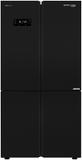 Voltas Beko by A Tata Product 626 L Frost Free Side by Side Refrigerator Black Glass, RSB64GF