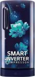 LG 185 L Direct Cool Single Door 5 Star Refrigerator with Base Drawer  with Smart Inverter Compressor, Fast Ice Making Blue Charm, GL-D201ABCU