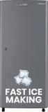 Lloyd by Havells 178 L Direct Cool Single Door 2 Star Refrigerator  with Quick Chilling Zone Fast Ice MakingFleximax Design Stainless Steel, GLDC192ST1LC