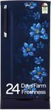 Godrej 183 L Direct Cool Single Door 2 Star Refrigerator  with Jumbo Vegetable Tray and Toughened Glass Shelves Berry Blue, RD R190B THF BR BL