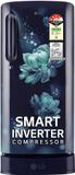LG 185 L Direct Cool Single Door 4 Star Refrigerator with Base Drawer  with Smart Inverter Compressor, Fast Ice Making and Moist 'N' Fresh Blue Charm, GL-D201ABCY