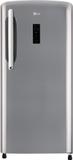LG 204 L Direct Cool Single Door 4 Star Refrigerator Shiny Steel, GL-B211CPZY