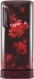 LG 185 L Direct Cool Single Door 3 Star Refrigerator with Base Drawer Scarlet Charm, GL-D201ASCZ