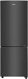 Haier 237 L Frost Free Double Door Bottom Mount 2 Star Convertible Refrigerator GE Black, HRB-2872BGB-P