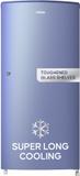 Haier 185 L Direct Cool Single Door 2 Star Refrigerator Radish Blue, HED-19TRB-N