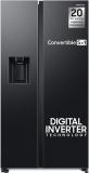 SAMSUNG 633 L Direct Cool Side by Side 3 Star Refrigerator Black DOI, RS78CG8543B1HL