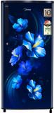 Midea 215 L Direct Cool Single Door 3 Star Refrigerator Blue, MRD215D3HPDB