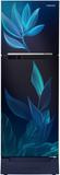 Samsung 236 L Frost Free Double Door 2 Star Refrigerator with Base Drawer Paradise Bloom Blue, RT28C31429U/HL