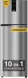 Whirlpool 259 L Frost Free Double Door 2 Star Convertible Refrigerator  with 10-in-1 Convertible Modes Magnum Steel, INNV 305 MUM EEL(2s)-TL
