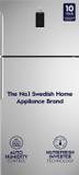 Electrolux 537 L Frost Free Double Door 1 Star Refrigerator  with Inverter Top Freezer UltimateTaste 500, Arctic Silver, ETE5700C-A