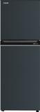 TOSHIBA 233 L Frost Free Double Door 2 Star Convertible Refrigerator  with Real Inverter, Pure Bio Deodorizer Gem Blue, GR-RT338WE-PMI(52)