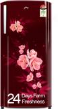 Godrej 180 L Direct Cool Single Door 4 Star Refrigerator  with Large Vegetable Tray And 2.25 L Bottle Space Maple Wine, RD EDGENEO 207D THF MP WN