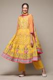 BIBA Printed Kurta, Salwar & Dupatta Set