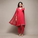 BIBA Embroidered Kurta, Salwar & Dupatta Set