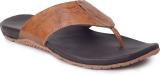 BUCKAROO Men Sandals (Brown, Tan , 6)